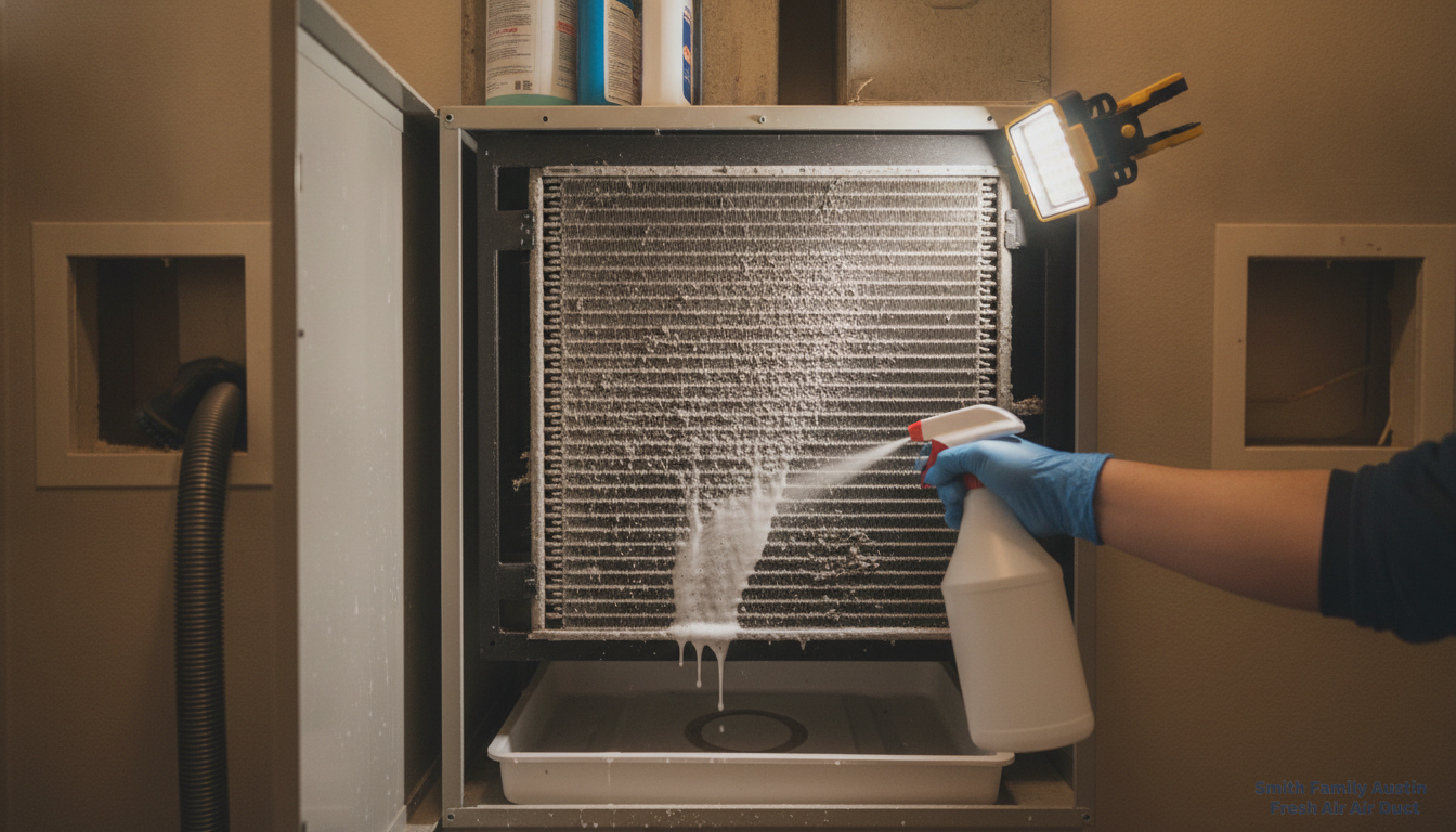 Evaporator Coil Cleaning