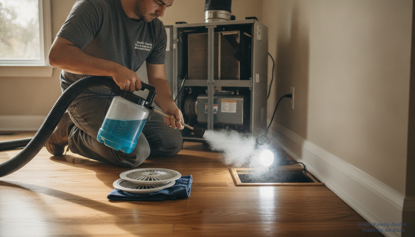 HVAC System Sanitizing in Bee Cave